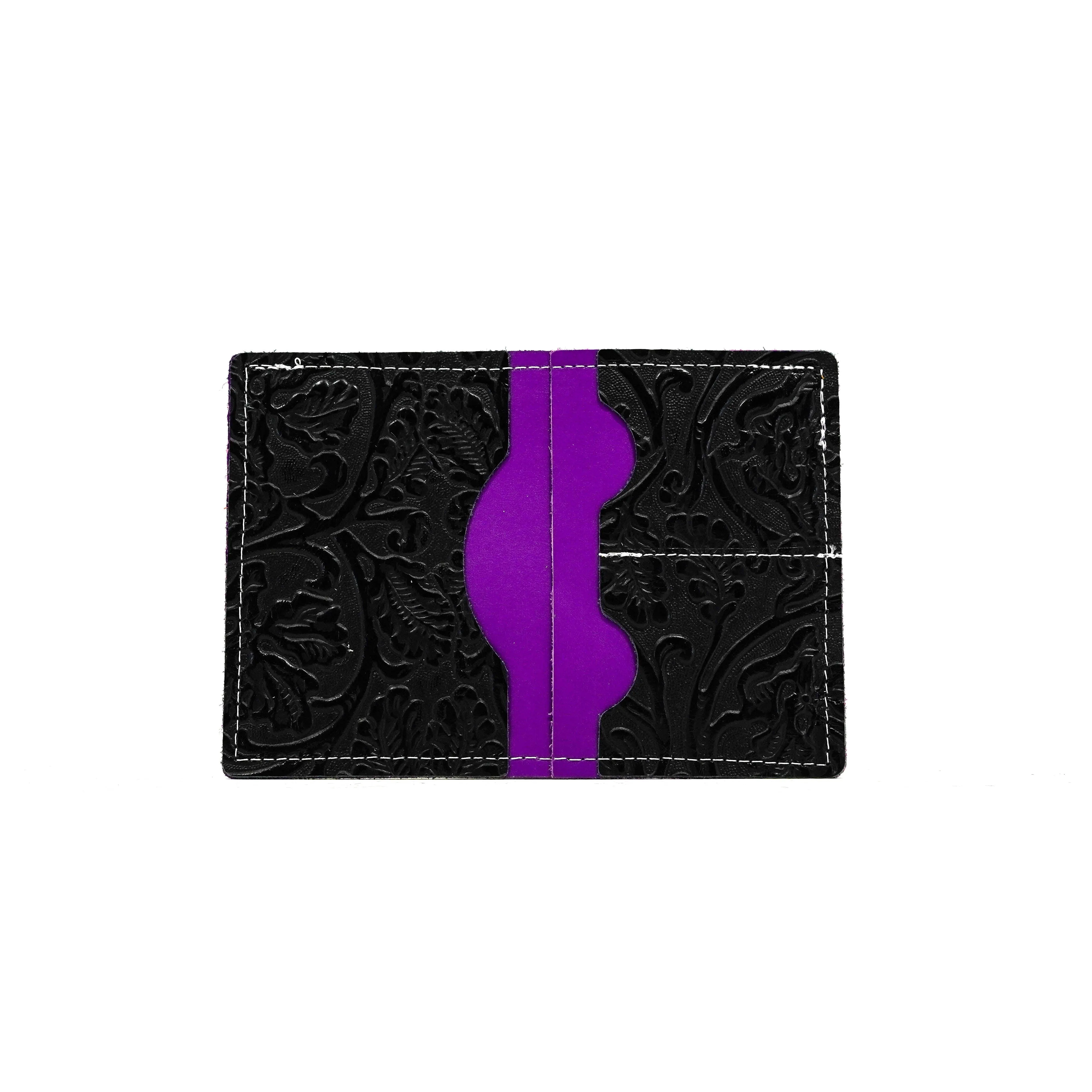 Waylon Wallet - Black & White w/ Onyx Tool