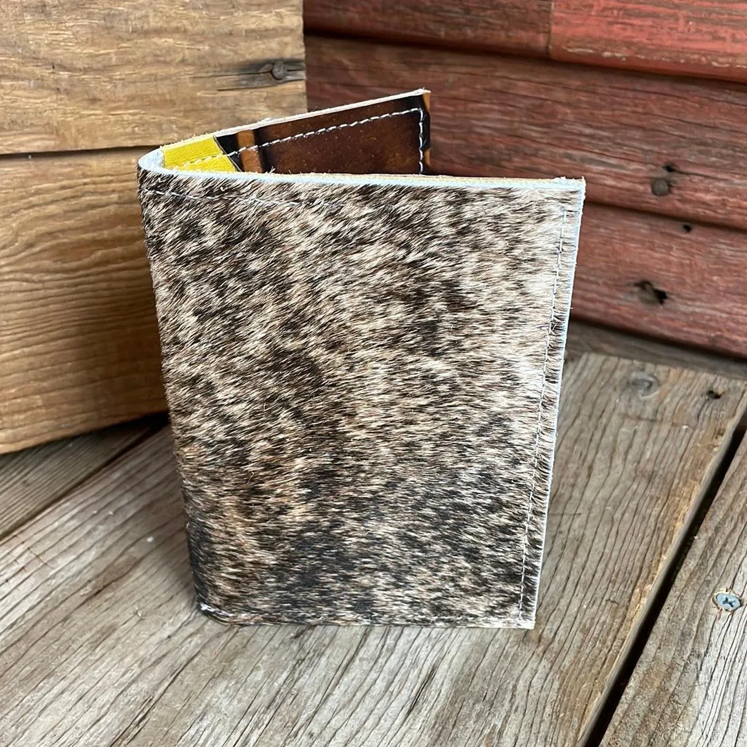 Waylon Wallet - Brindle w/ Burnt Brands