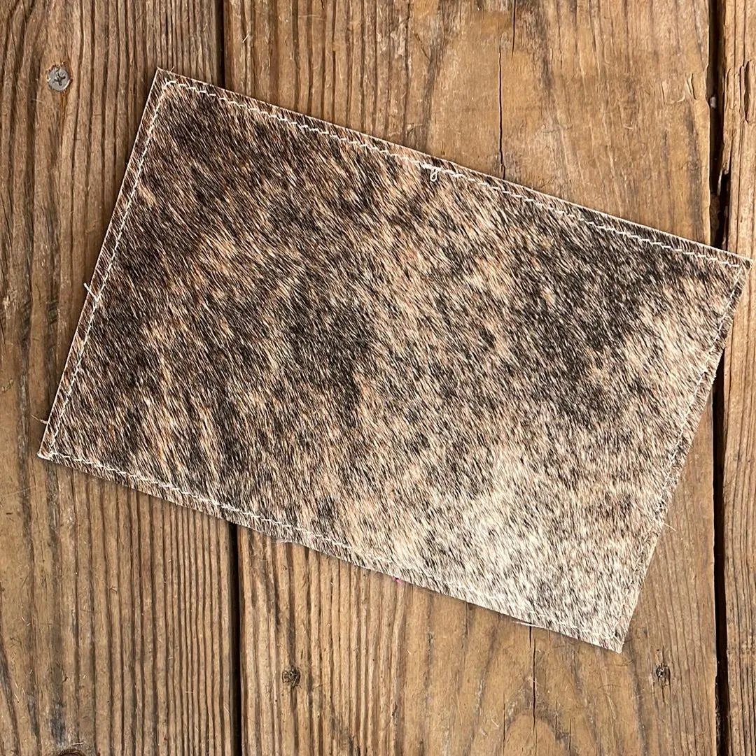 Waylon Wallet - Brindle w/ Neon Trip