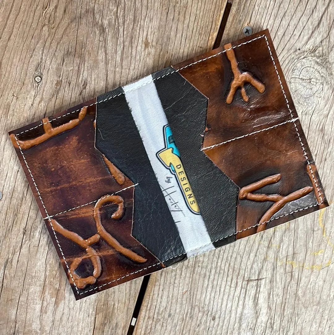 Waylon Wallet - Tricolor w/ Burnt Brands