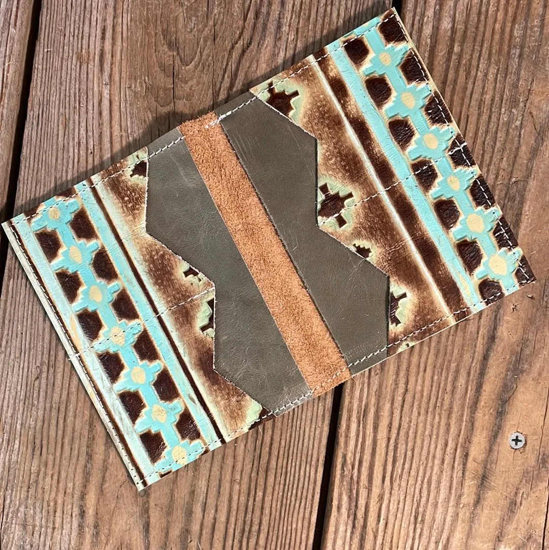 Waylon Wallet -  w/ Leopard Leather