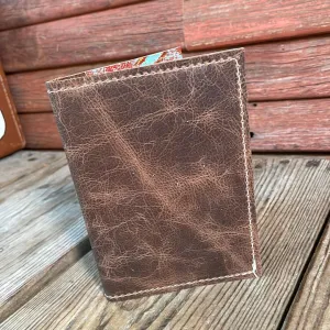 Waylon Wallet -  w/ Mustang Leather