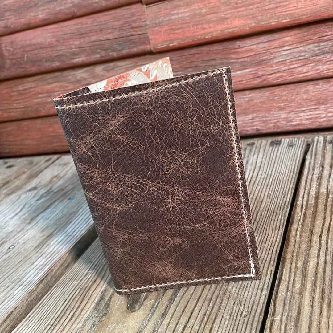 Waylon Wallet -  w/ Mustang Leather