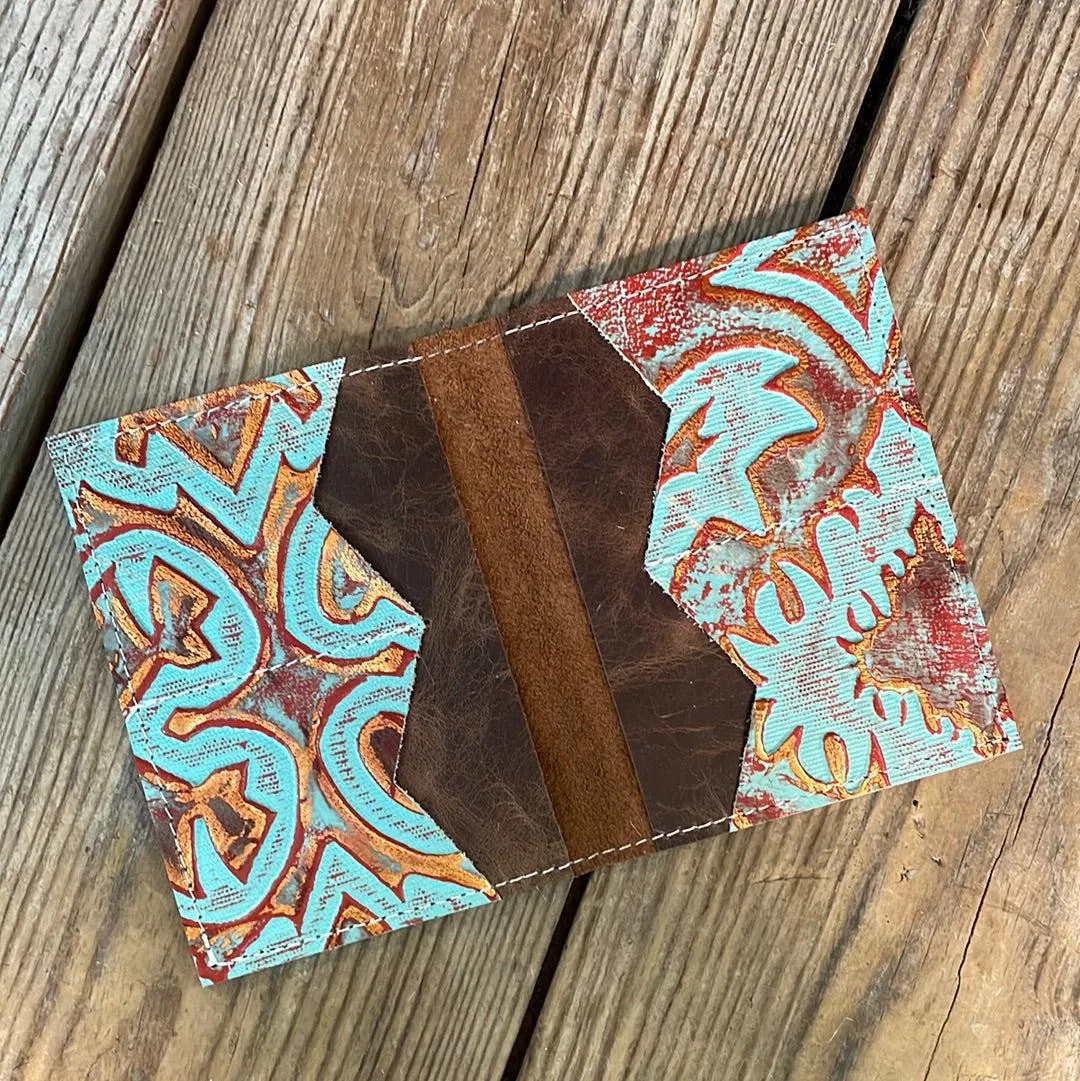 Waylon Wallet -  w/ Mustang Leather