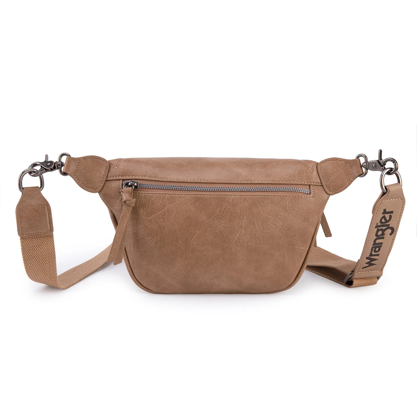 WG82-194  Wrangler Fanny Pack Belt Bag Sling Bag - Khaki