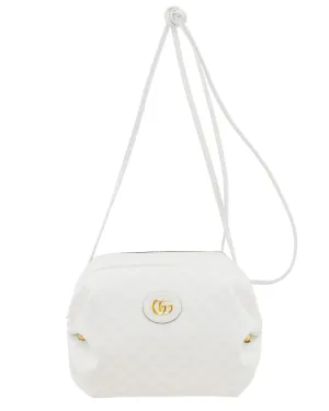 White Monogram Candy Bag