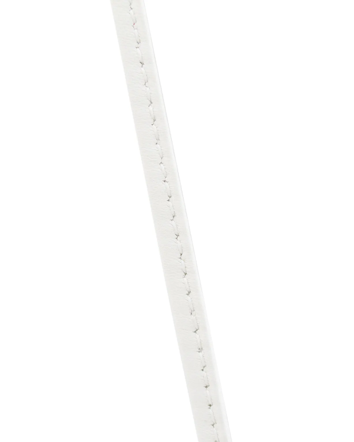 White Monogram Candy Bag