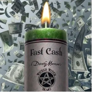 Wicked Witch Mojo Candle Fast Cash
