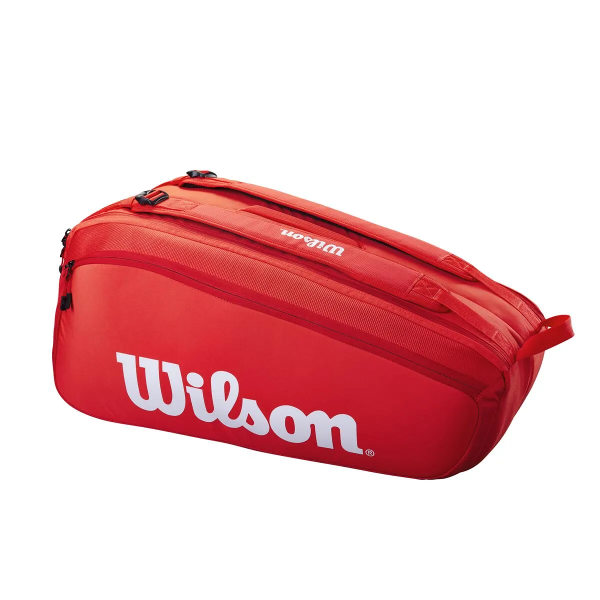 Wilson Super Tour 9 Racquet Bag (Red)
