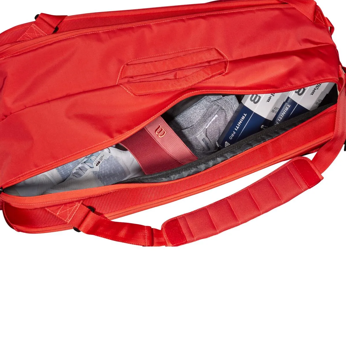 Wilson Super Tour 9 Racquet Bag (Red)