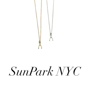 Wishbone Charm Necklace
