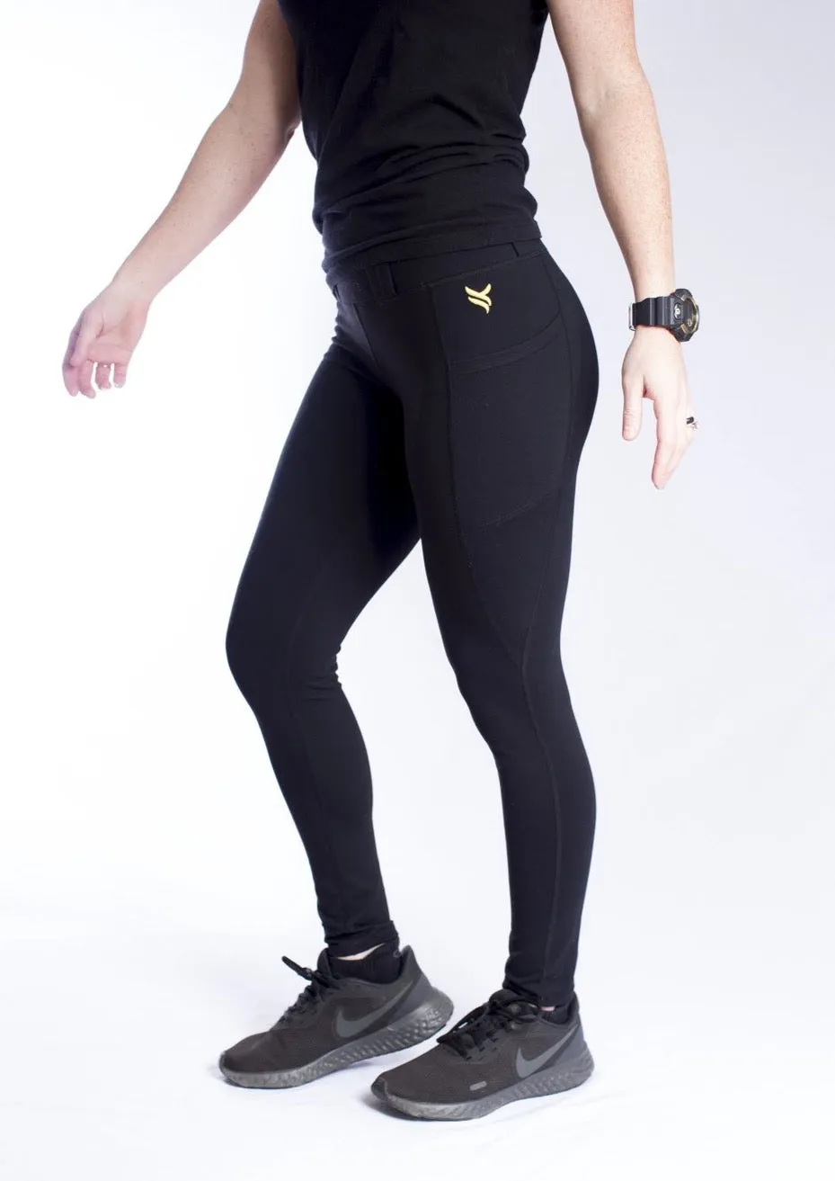 Women's EDC Regular Length Leggings - Black