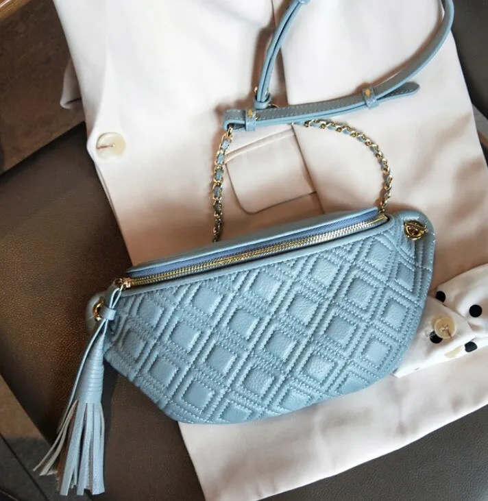 Women's Luxury Genuine Leather Handbag Fanny Bag Pack