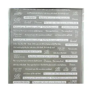 WORD STICKERS