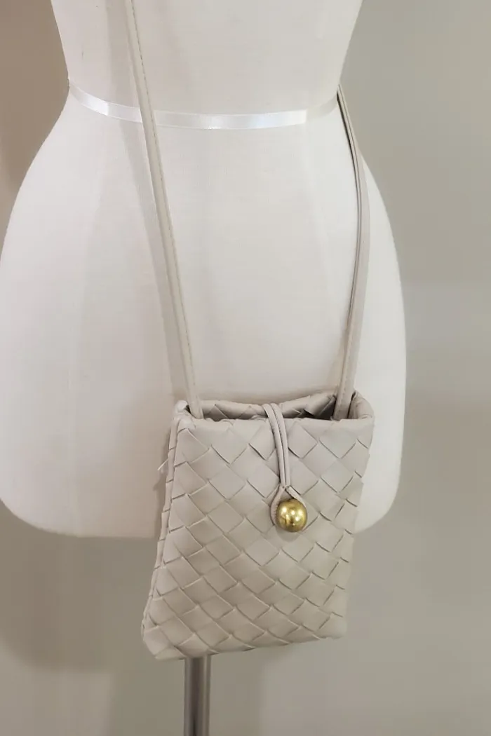 Woven Crossbody Bag