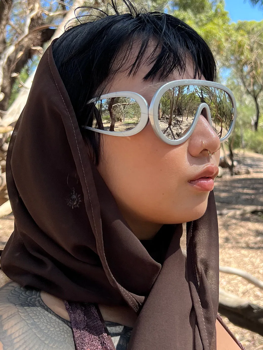Y2K DREAMS SHADES - SILVER