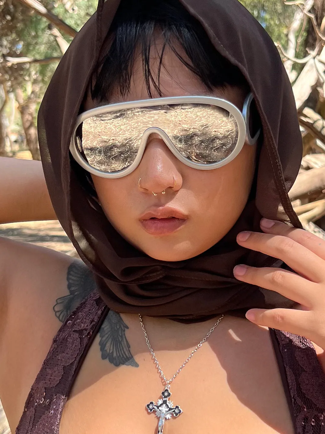 Y2K DREAMS SHADES - SILVER