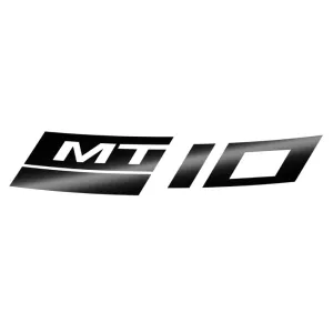 Yamaha MT-10 Wheel Stickers Black