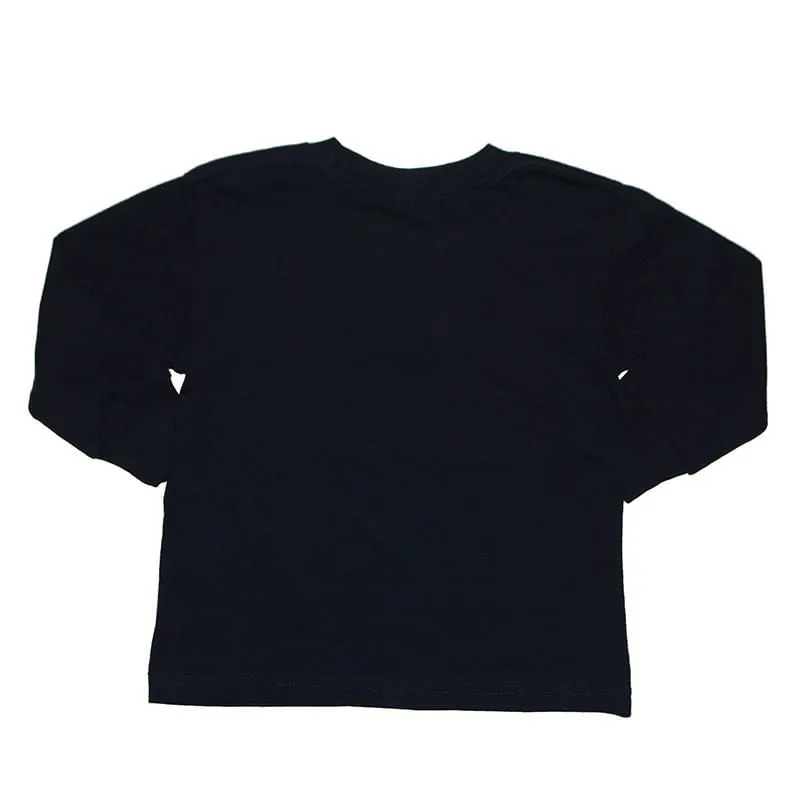 Youth Navy Penn State over Lion Long Sleeve T-Shirt