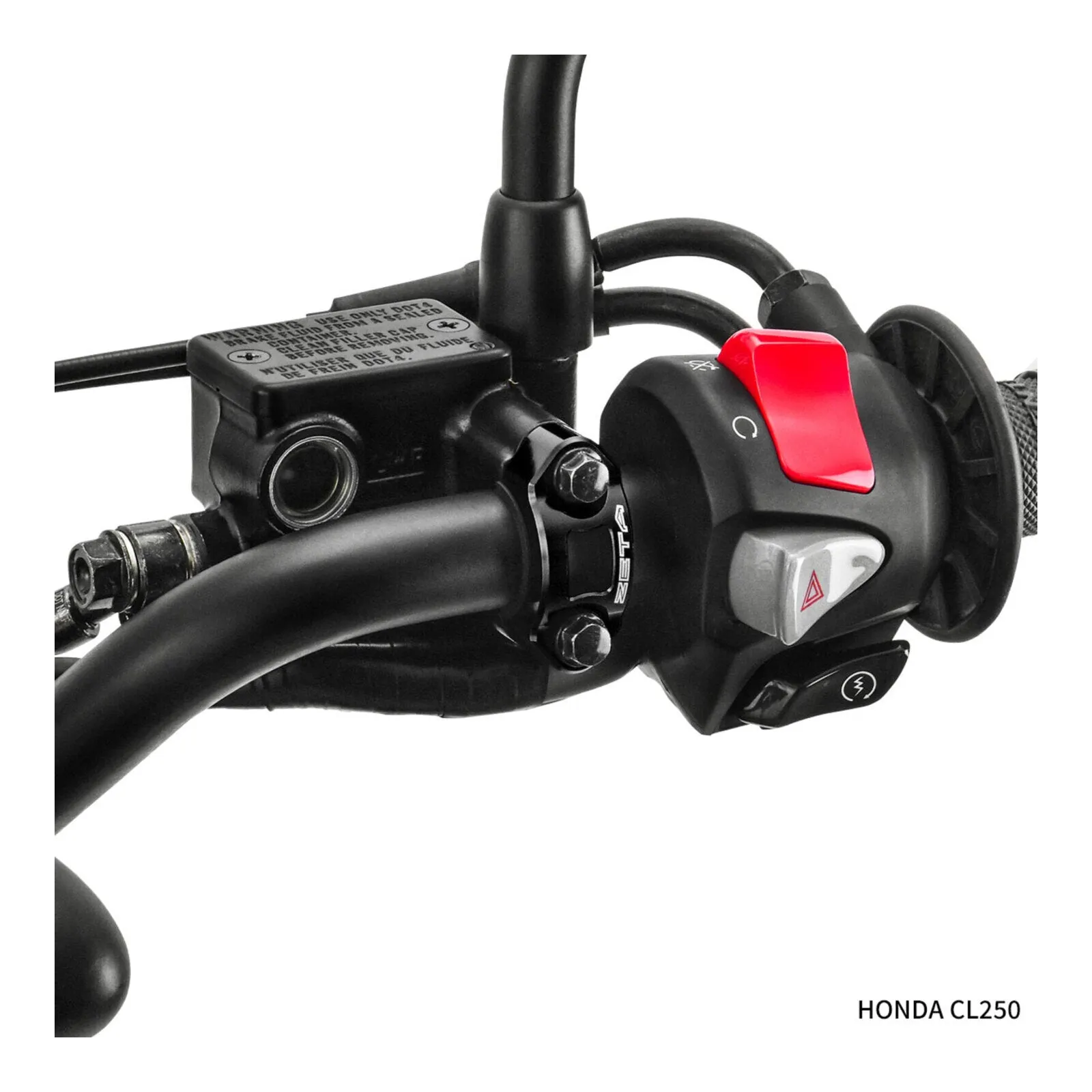 Zeta Rotating Bar Clamp Brake - Blue