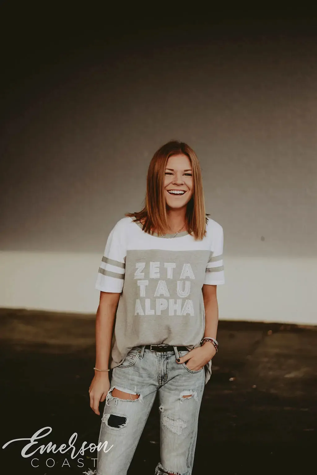 ZTA Simple Football T-shirt